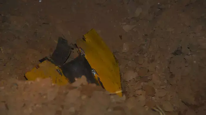 רקטת קסאם שהתפוצצה במועצה האזורית שער הנגב, יולי 2011 רקטת קסאם שהתפוצצה במועצה האזורית שער הנגב, יולי 2011