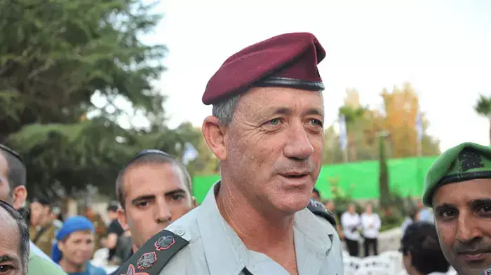 הרמטכ"ל בני גנץ בטקס אזכרה לחללי מלחמת לבנון השנייה, יולי 2011 הרמטכ"ל בני גנץ בטקס אזכרה לחללי מלחמת לבנון השנייה, יולי 2011