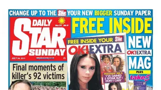 שער ה"Daily Star Sunday"