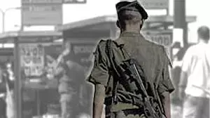 אילוסטציה חייל טרמפיסט אילוסטציה חייל טרמפיסט