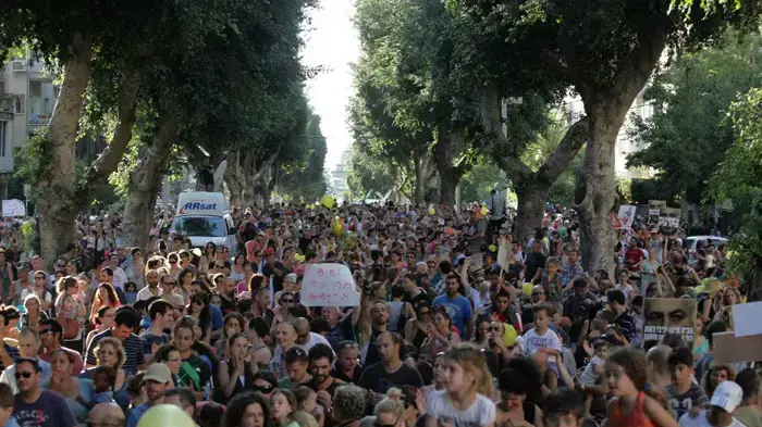 מחאת העגלות בתל אביב, יולי 2011 מחאת העגלות בתל אביב, יולי 2011