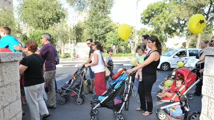 מחאת העגלות בירושלים, יולי 2011 31.7.2011 מחאת העגלות בירושלים, יולי 2011 31.7.2011