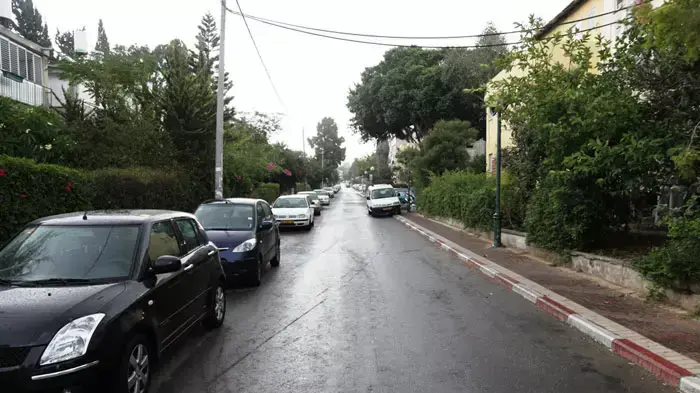 גשם באוגוסט באזור המרכז, יולי 2011