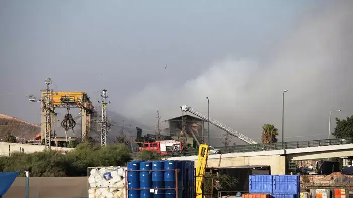 שריפה באזור התעשייה סגולה בפתח תקווה, ספטמבר 2011 שריפה באזור התעשייה סגולה בפתח תקווה, ספטמבר 2011