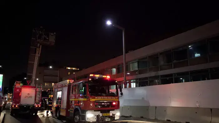 שריפה בהיכל התרבות בתל אביב. ספטמבר 2011 שריפה בהיכל התרבות בתל אביב. ספטמבר 2011