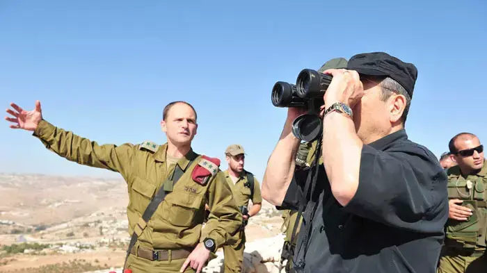 שר הביטחון, אהוד ברק, בסיור בחטמ"ר עציון, אוקטובר 2011 שר הביטחון, אהוד ברק, בסיור בחטמ"ר עציון, אוקטובר 2011