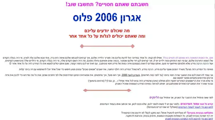 תכנת אגרון המוצעת לרכישה באינטרנט תכנת אגרון המוצעת לרכישה באינטרנט