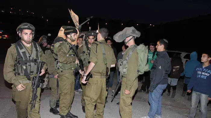 הפגנה בבסיס צהל חטמ"ר אפרים, דצמבר 2011 הפגנה בבסיס צהל חטמ"ר אפרים, דצמבר 2011