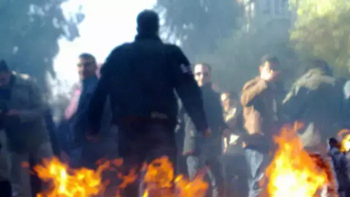 הפגנה נגד שלטון אסד בבירת סוריה דמשק, 19 בדצמבר 2011 הפגנה נגד שלטון אסד בבירת סוריה דמשק, 19 בדצמבר 2011