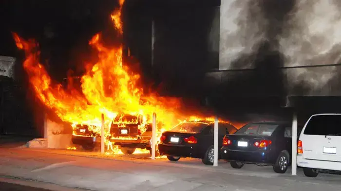 שריפה שהוצתה בהוליווד, לוס אנג'לס, 30 בדצמבר 2011 שריפה שהוצתה בהוליווד, לוס אנג'לס, 30 בדצמבר 2011