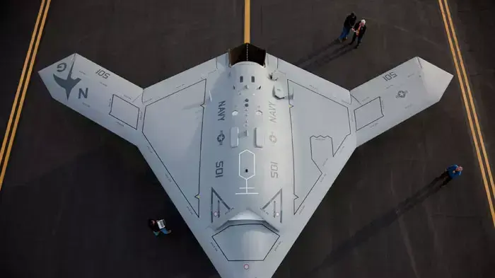המל"ט X-47B של צבא ארה"ב המל"ט X-47B של צבא ארה"ב