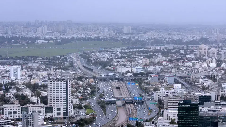 תמונות מהגג של עזריאלי פברואר 2012 תמונות מהגג של עזריאלי פברואר 2012