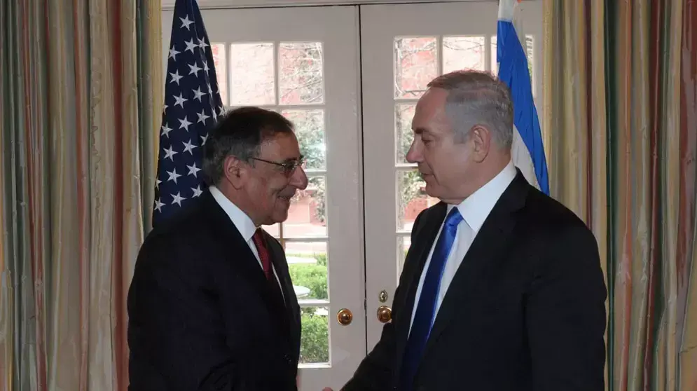 ראש הממשלה בנימין נתניהו ושר ההגנה האמריקאי לאון פנטה ראש הממשלה בנימין נתניהו ושר ההגנה האמריקאי לאון פנטה