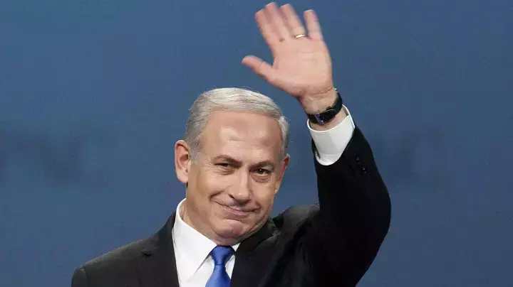 ראש הממשלה, בנימין נתניהו, נואם בפני הכינוס השנתי של השדולה היהודית בוושינגטון איפא"ק במרץ 2012