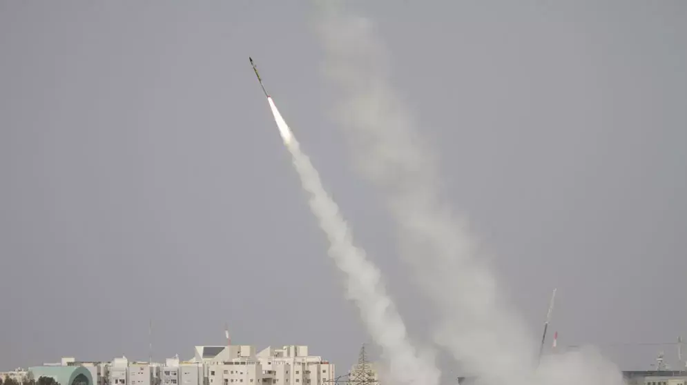 יירוט של כיפת ברזל באשדוד, מרץ 2012 יירוט של כיפת ברזל באשדוד, מרץ 2012