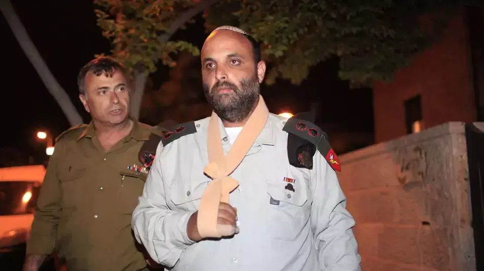 אייזנר בבית הקצינה ההרוגה
