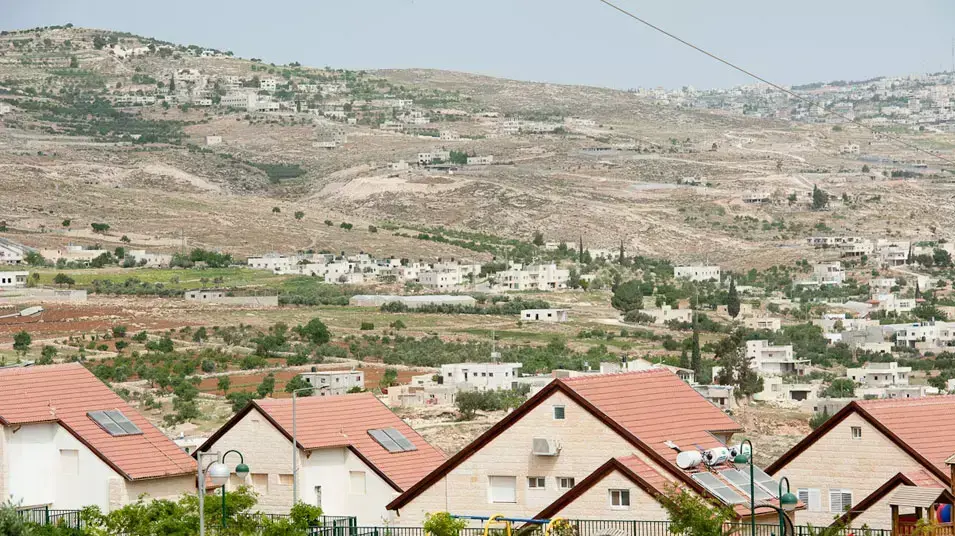 התנחלות תקוע בצפון מדבר יהודה המשתייכת למועצה אזורית גוש עציון., אפריל 2012 התנחלות תקוע בצפון מדבר יהודה המשתייכת למועצה אזורית גוש עציון., אפריל 2012