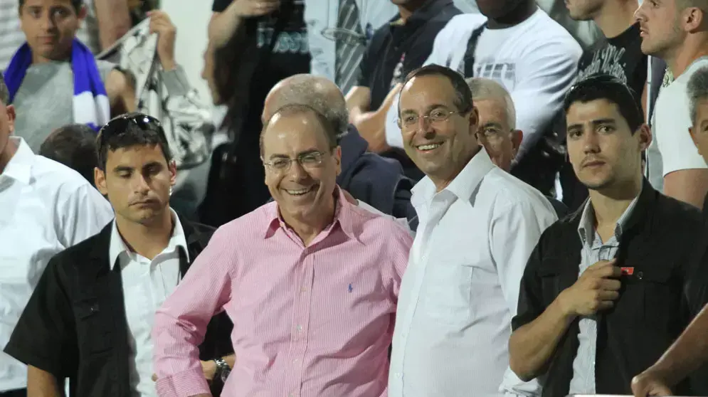 ראש עיריית רמת השרון איציק רוכברגר עם השר סילבן שלום ראש עיריית רמת השרון איציק רוכברגר עם השר סילבן שלום