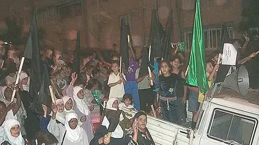(הפגנות ערביי ישראל בחיפה (צילום יוסי שרם (הפגנות ערביי ישראל בחיפה (צילום יוסי שרם