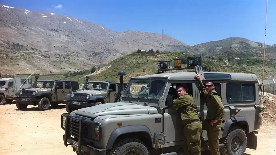 הערכות של צה"ל במג'דל שמס ליום הנכבה, מאי 2012 הערכות של צה"ל במג'דל שמס ליום הנכבה, מאי 2012