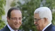 יו"ר הרשות הפלסטינית אבו מאזן ונשיא צרפת פרנסואה הולנד בפגישה בפריז, יוני 2012 יו"ר הרשות הפלסטינית אבו מאזן ונשיא צרפת פרנסואה הולנד בפגישה בפריז, יוני 2012