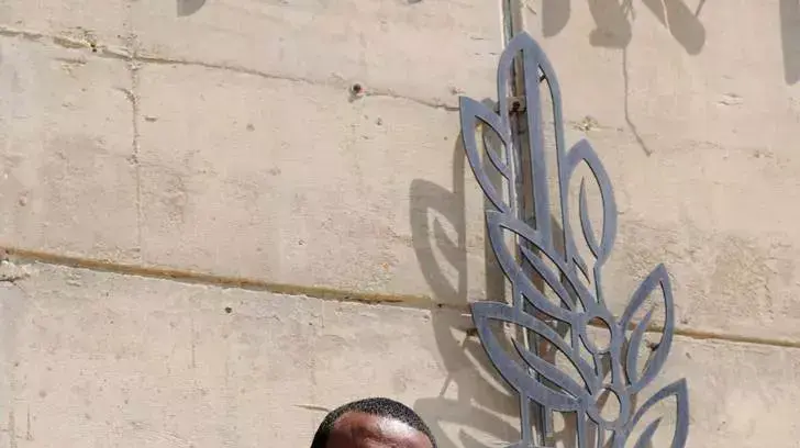 קצין התותחנים האתיופי הראשון סג"ם אשר מולה, יוני 2012 קצין התותחנים האתיופי הראשון סג"ם אשר מולה, יוני 2012