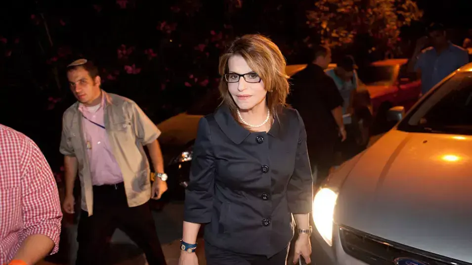 דליה איציק בבית אהוד אולמרט דליה איציק בבית אהוד אולמרט