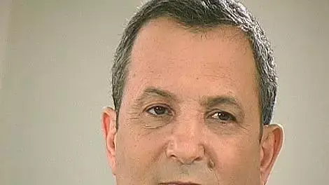 אהוד ברק במסיבת עיתונאים