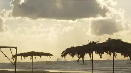חוף הים במעגן מיכאל (צילום: ערן גלעד) חוף הים במעגן מיכאל (צילום: ערן גלעד)