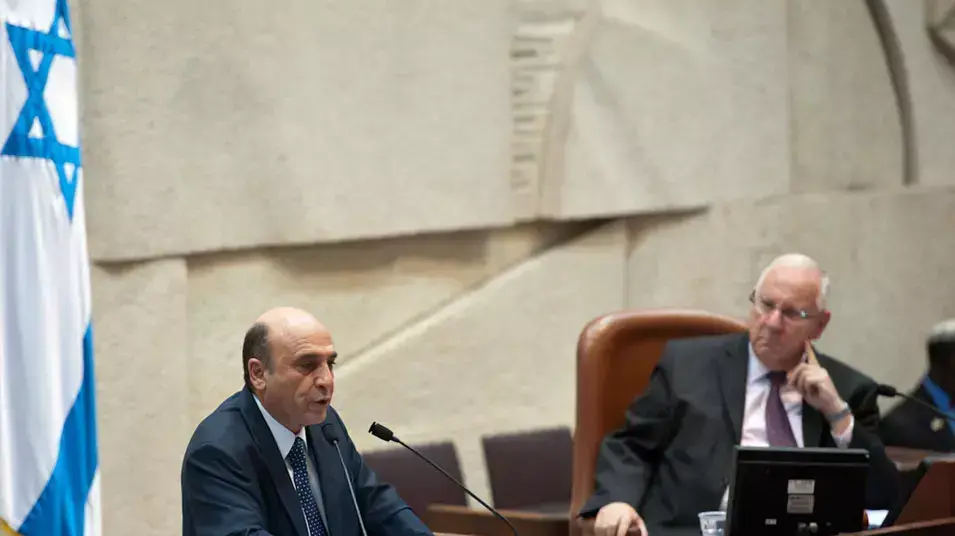 שאול מופז במליאה שאול מופז במליאה