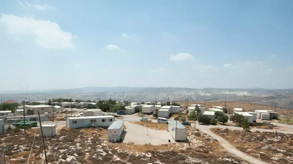 ההתנחלות מגרון, אוגוסט 2012 ההתנחלות מגרון, אוגוסט 2012
