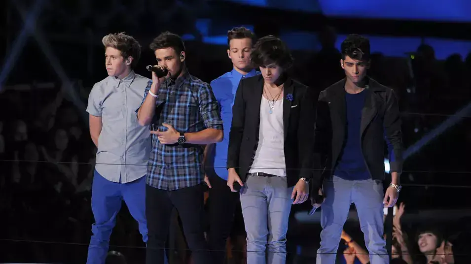 צווחות מהקהל. One Direction צווחות מהקהל. One Direction