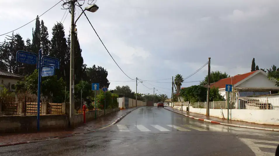 גשם בחדרה, אוקטובר 2012 גשם בחדרה, אוקטובר 2012