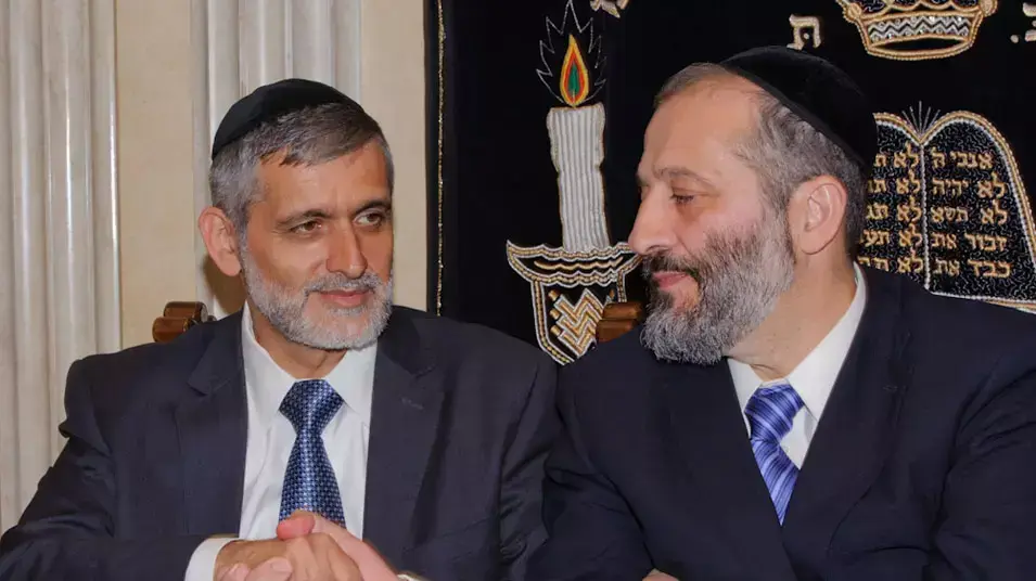 אלי ישי ואריה דרעי, אוקטובר 2012 אלי ישי ואריה דרעי, אוקטובר 2012