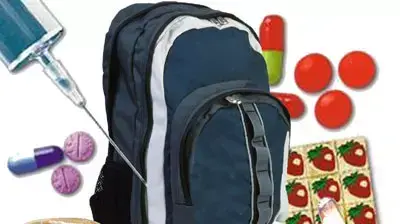 אילוסטרציה סמים בבית הספר אילוסטרציה סמים בבית הספר