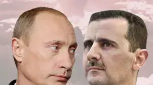 אילוסטרציה אסד פוטין אילוסטרציה אסד פוטין