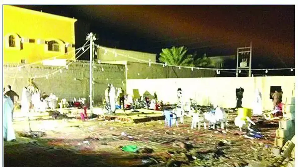 25 בני אדם שהתחשמלו למוות בחתונה בערב הסעודית. 31 באוקטובר 2012 25 בני אדם שהתחשמלו למוות בחתונה בערב הסעודית. 31 באוקטובר 2012