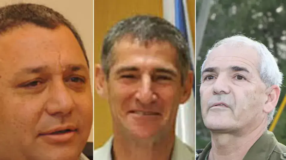 מועמדים לתפקיד סגן הרמטכ"ל: גדי איזנקוט, יאיר גולן ואבי מזרחי מועמדים לתפקיד סגן הרמטכ"ל: גדי איזנקוט, יאיר גולן ואבי מזרחי