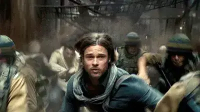 בראד פיט בסרט "מלחמת העולם Z" בראד פיט בסרט "מלחמת העולם Z"
