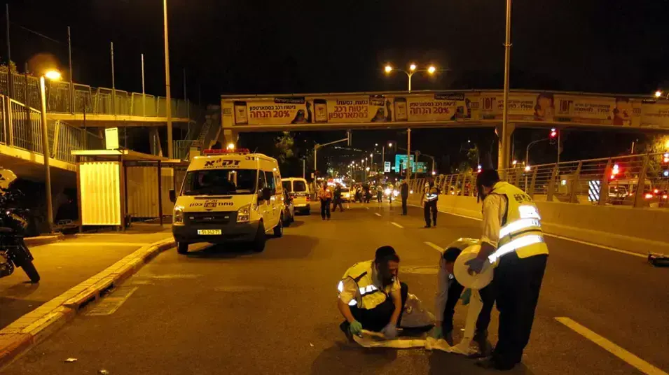 הולכת רגל נהרגה מפגיעת רכב בעת שעברה במעבר חצייה בקריית חיים הולכת רגל נהרגה מפגיעת רכב בעת שעברה במעבר חצייה בקריית חיים