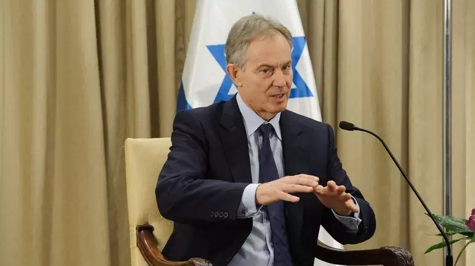 שמעון פרס בפגישה עם טוני בלייר , נובמבר 2012 שמעון פרס בפגישה עם טוני בלייר , נובמבר 2012