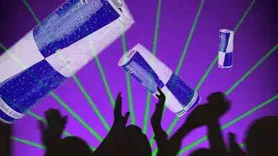 משקאות אנרגיה ומסיבה ( אילוסטרציה ) משקאות אנרגיה ומסיבה ( אילוסטרציה )