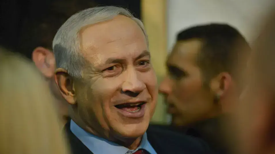 בנימין נתניהו באירוע תוצאות הפריימריז בליכוד, נובמבר 2012 בנימין נתניהו באירוע תוצאות הפריימריז בליכוד, נובמבר 2012