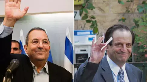 אהוד ברק ודן מרידור אהוד ברק ודן מרידור