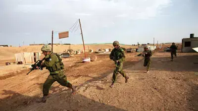 אימון כוחות חיר של צהל בשיזפון אימון כוחות חיר של צהל בשיזפון