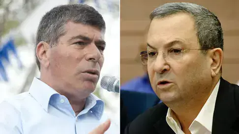 אילוסטרציה גבי אשכנזי אהוד ברק אילוסטרציה גבי אשכנזי אהוד ברק