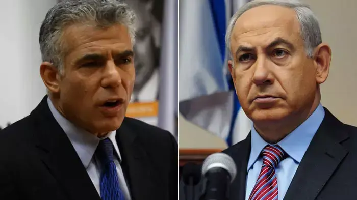 בנימין נתניהו, יאיר לפיד בנימין נתניהו, יאיר לפיד