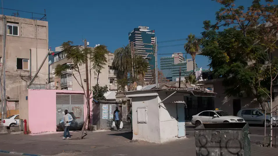שכונת נווה שאנן בה התרחש אונס הקשישה על ידי אריתראי, דצמבר 2012 שכונת נווה שאנן בה התרחש אונס הקשישה על ידי אריתראי, דצמבר 2012