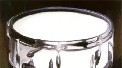 יצירתו של יוסף קריספל שמן על בד - תוף יצירתו של יוסף קריספל שמן על בד - תוף