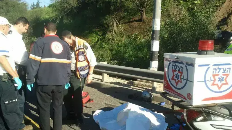 תאונת אופנוע קטלנית בצומת מורשה, ינואר 2013 תאונת אופנוע קטלנית בצומת מורשה, ינואר 2013